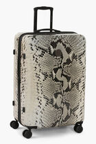 Lightweight Python Print Spinner Suitcase Set