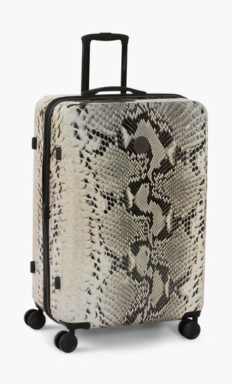 Lightweight Python Print Spinner Suitcase Set