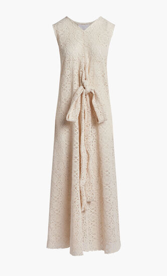 2 PIECE SET SILK ORGANZA TOP WITH SLEEVES EMBROIDERY & CROCHET WRAP DRESS UNDERNEATH