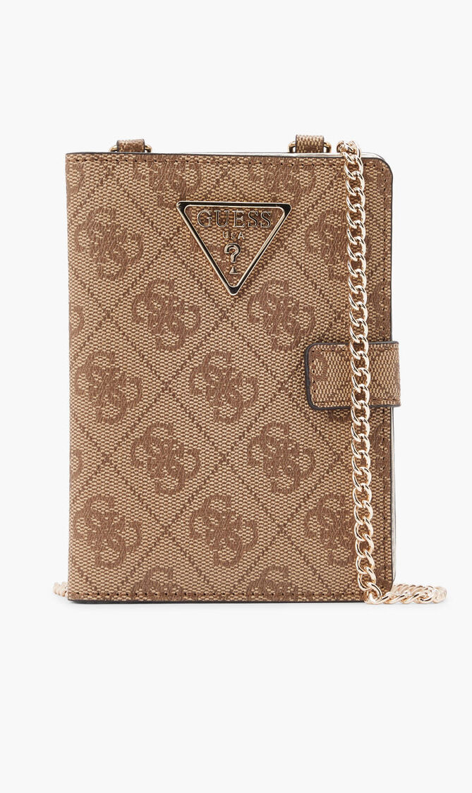 LAUREL SLG CHAIN PASSPORT CASE