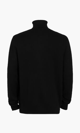 High Neck Printed Jumper