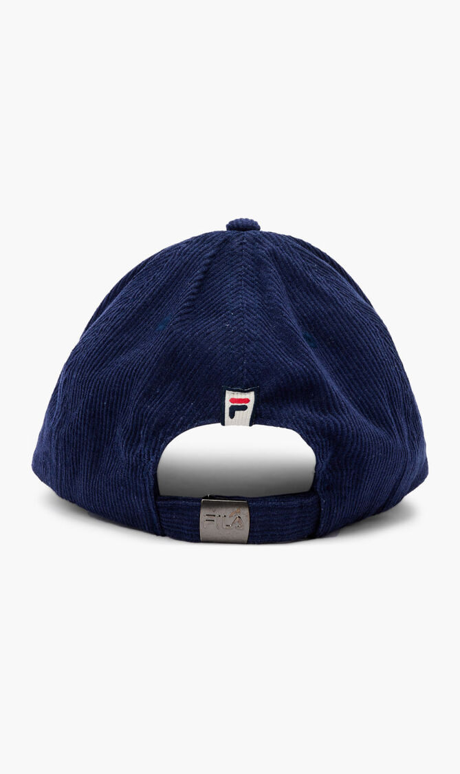 SHYLOCORD F_BOX LOGO CORDUROY BASEBALL CAP