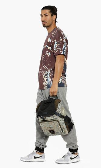 Embroidered Canvas Backpack