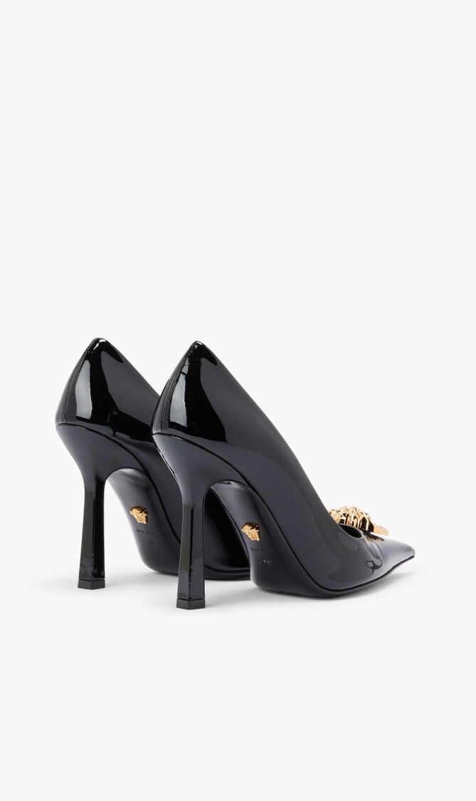 LA MEDUSA PATENT LEATHER PUMPS