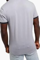 Ribbed Polo T-Shirt