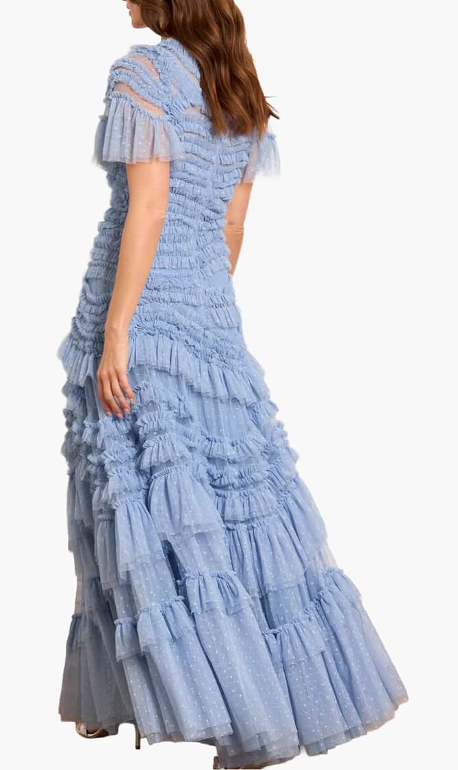 Wild Rose Short Sleeve Gown