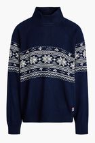 WATSON INTARSIA KNIT ROLLNECK