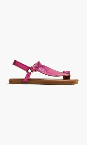1445 H Classic Design Pinkpino Color Sandals Strap