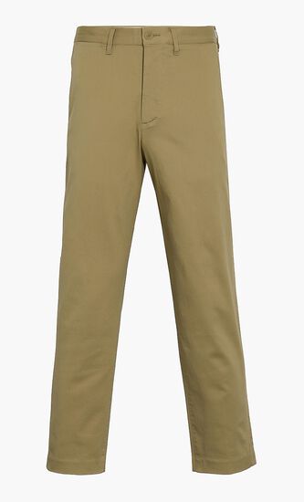 Belted Zip Closure Trousers