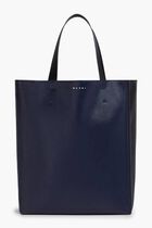 Museo Soft Large Bag In Black And Blue Leather
