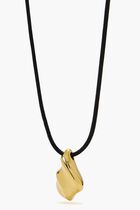 Savi Ridge Droplet Pendant Cord Necklace