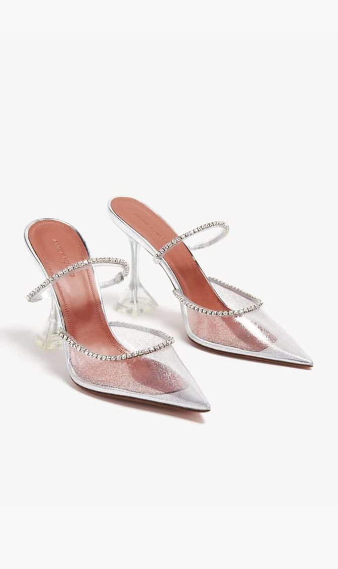 Gilda Glass Mules Gilda Glass Mules