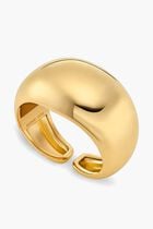 Large Precious Brass Bubble Cuff