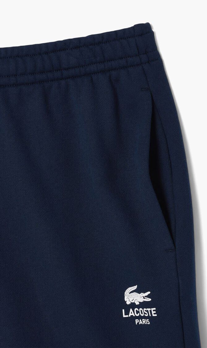 Printed Cotton Fleece Shorts