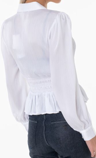 LS MANDI CRYSTAL BUTTON TOP