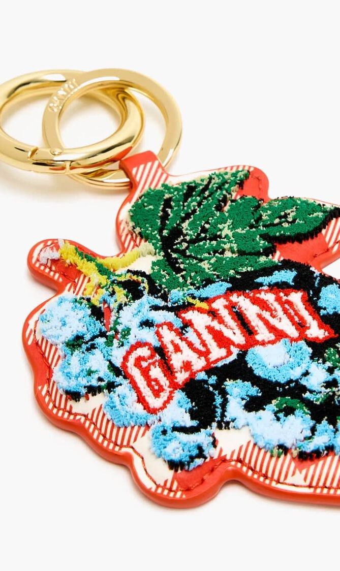 GRAPE KEYRING VELVET