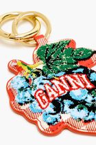 GRAPE KEYRING VELVET