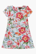 Floral Print Scuba Dress