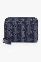 Daily Lifestyle Monogram Zipped Coin Purse