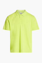 SHORT SLEEVED RIBBED COLLAR SHIRT