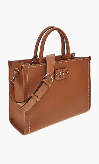 Nastra Stitch Detail Handbag