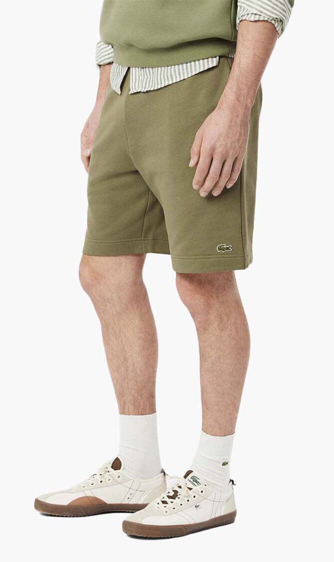Regular Fit Fleece Shorts