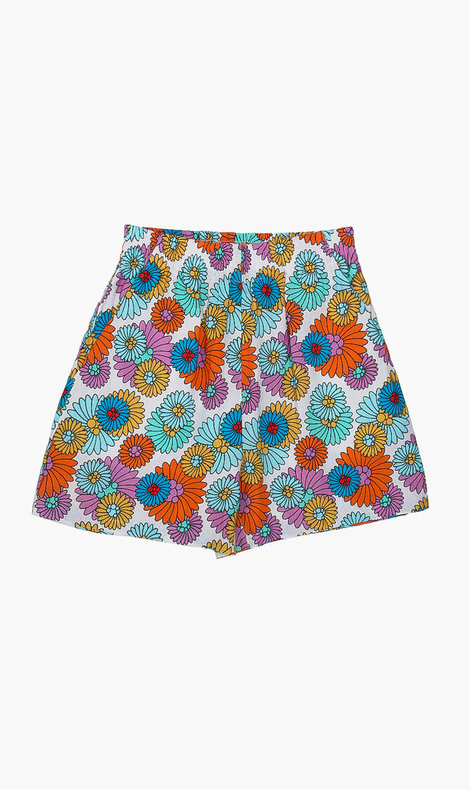 Floral Print Shorts