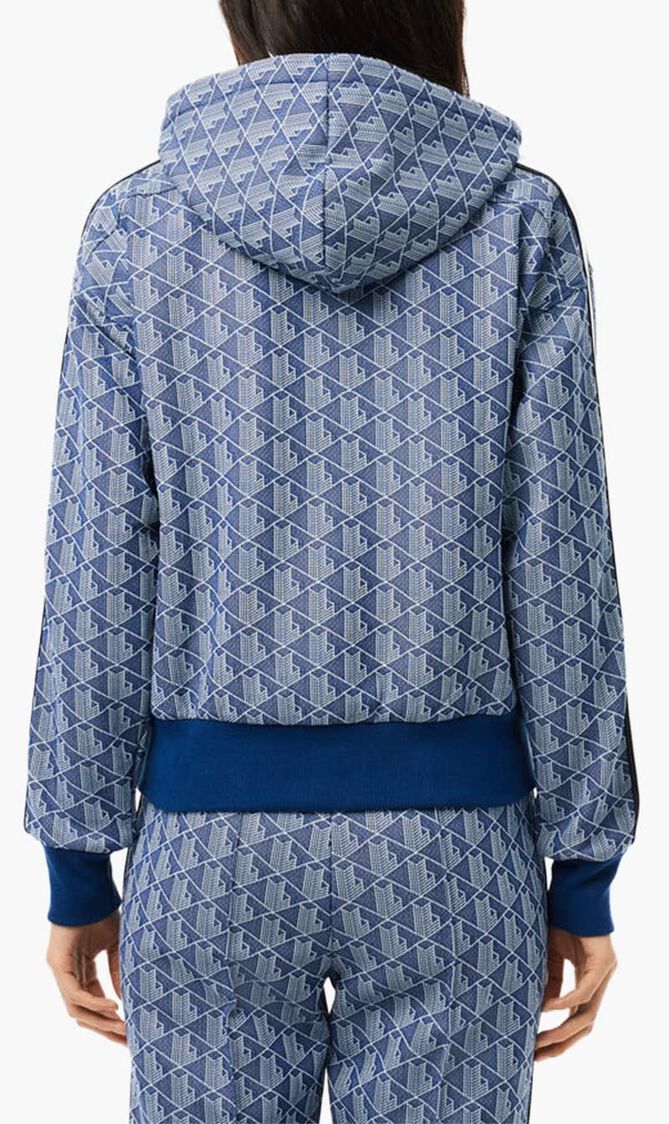 Jacquard Monogram Hoodie