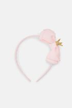 ABAND WITH CROWN FAIRY PINK