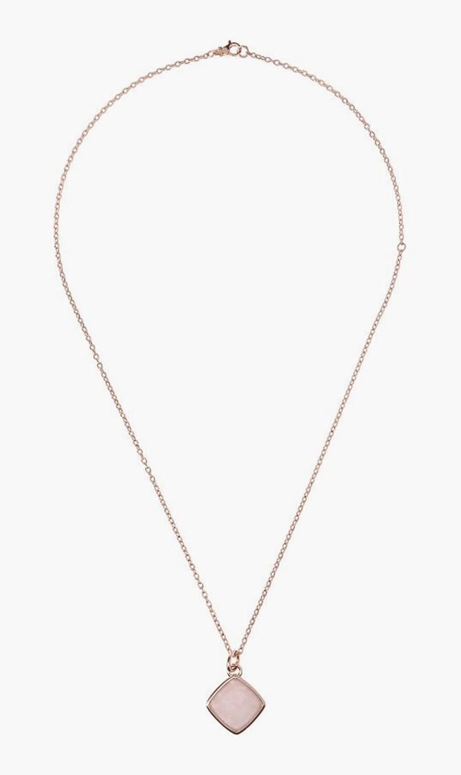 Squared Pendant Necklace