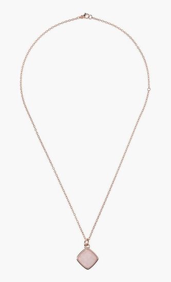 Squared Pendant Necklace