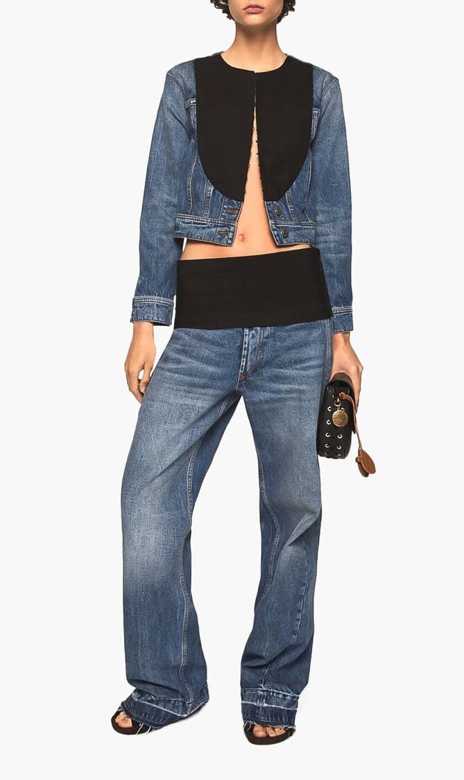MID VINTAGE BLUE AND TUXEDO FA