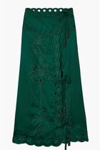 Floral Embroidered Skirt
