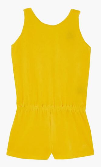 Sleeveless Cotton Playsuit
