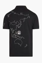 SHORT SLEEVED RIBBED COLLAR SHIRT