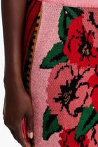 Flower Tapestry Sweater Pants