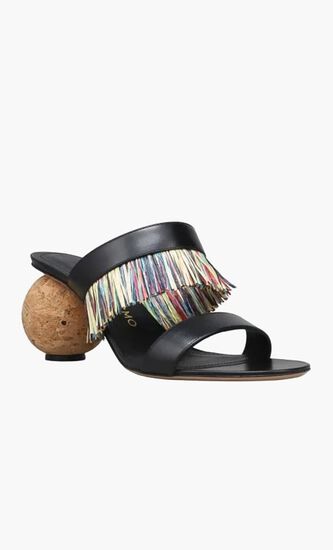 Spherical Cork Heels