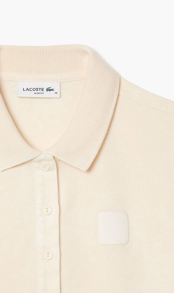 Wash Effect Pique Polo Shirt