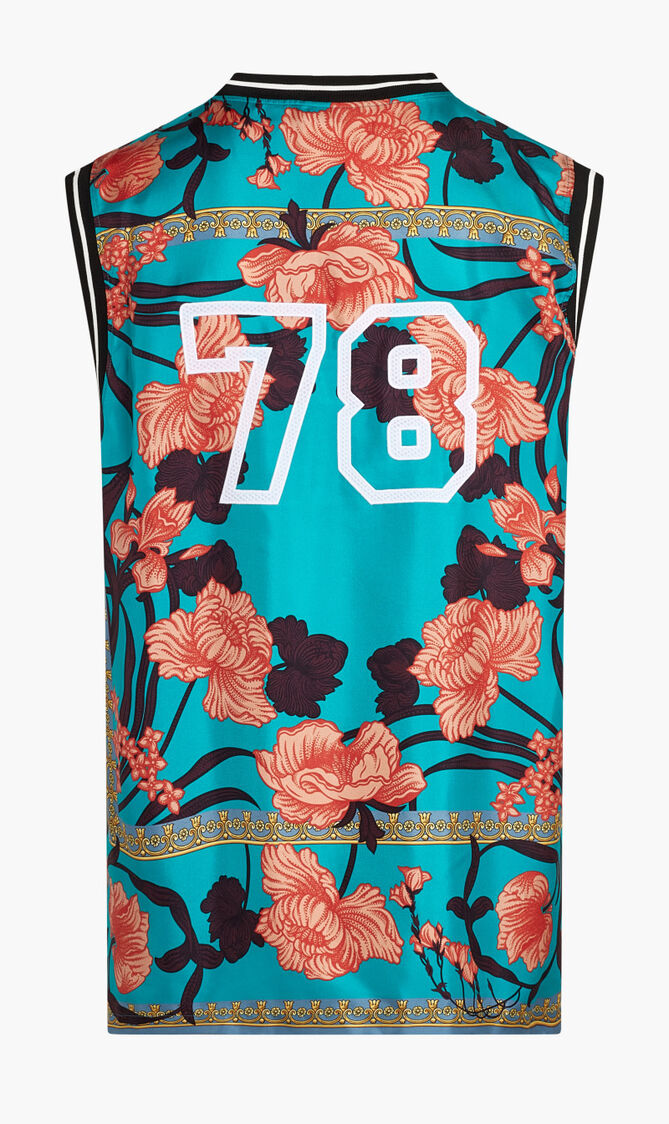 TANK TOP TWILL VN SL ACID BOUQUET