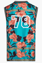 TANK TOP TWILL VN SL ACID BOUQUET