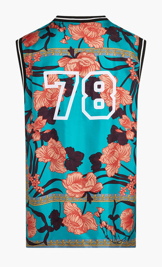 TANK TOP TWILL VN SL ACID BOUQUET