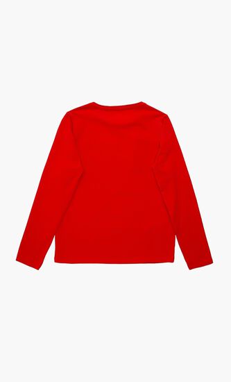 Embellished Long Sleeves Tshirt