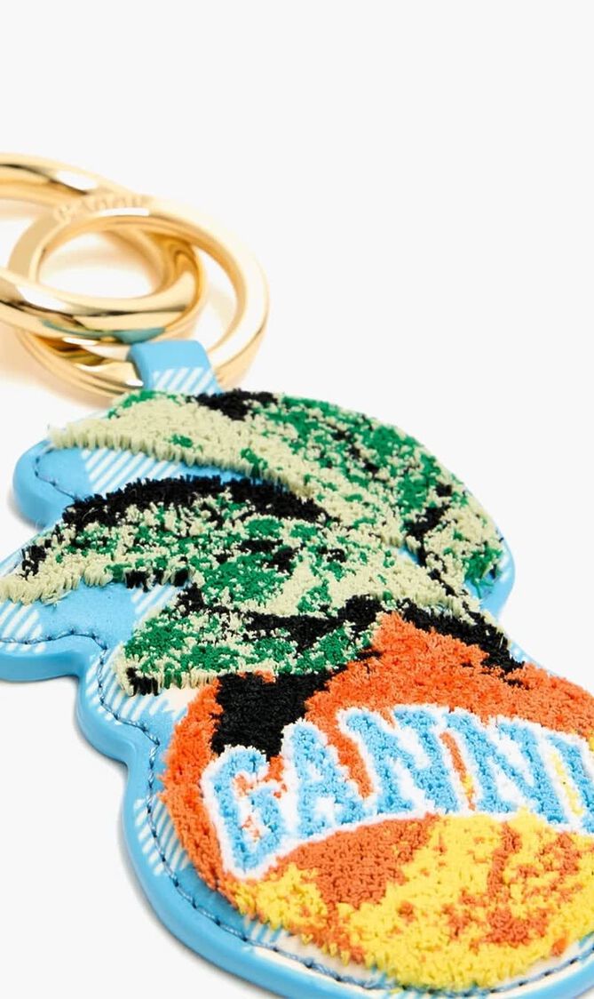 APPLE KEYRING VELVET