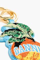 APPLE KEYRING VELVET