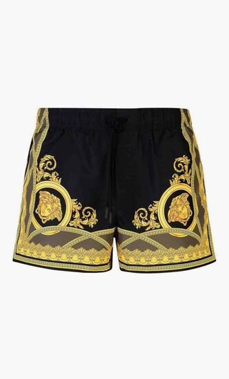 SWIM SHORTS NYLON GOLFO RECYCLED FABRIC HERITAGE PRINT