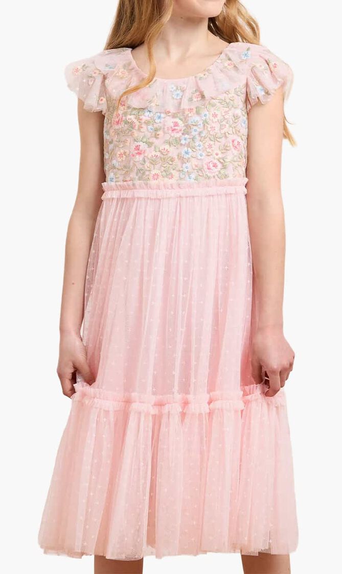 ANTOINETTES FLORAL BODICE KIDS DRESS