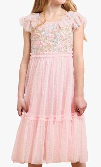 ANTOINETTES FLORAL BODICE KIDS DRESS