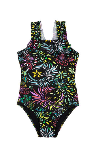 One-piece Evening Birds Swimsuit