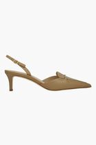 Lena Leather Slingback Pump