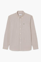 Regular Fit Gingham Poplin Shirt